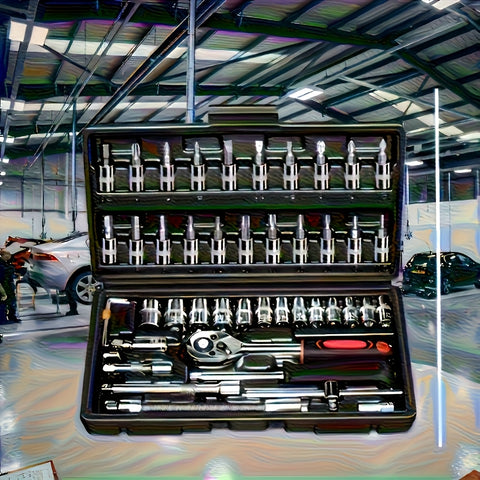 Juego de Herramientas Mecánicas de 46 piezas