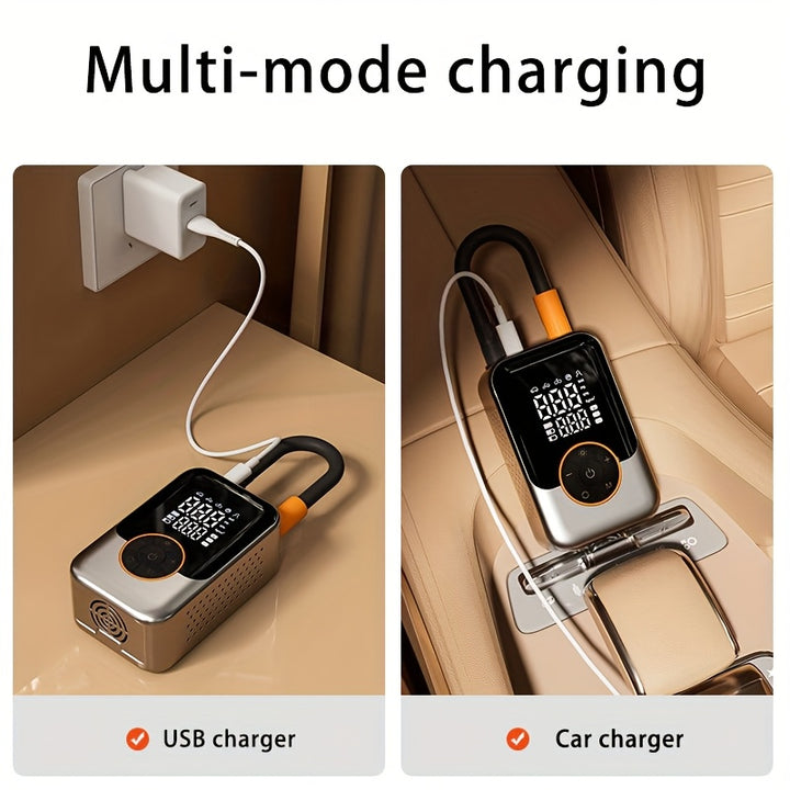 Compresor de Aire Portátil sin varillas para Neumáticos