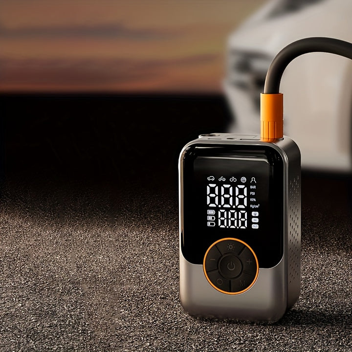 Compresor de Aire Portátil sin varillas para Neumáticos