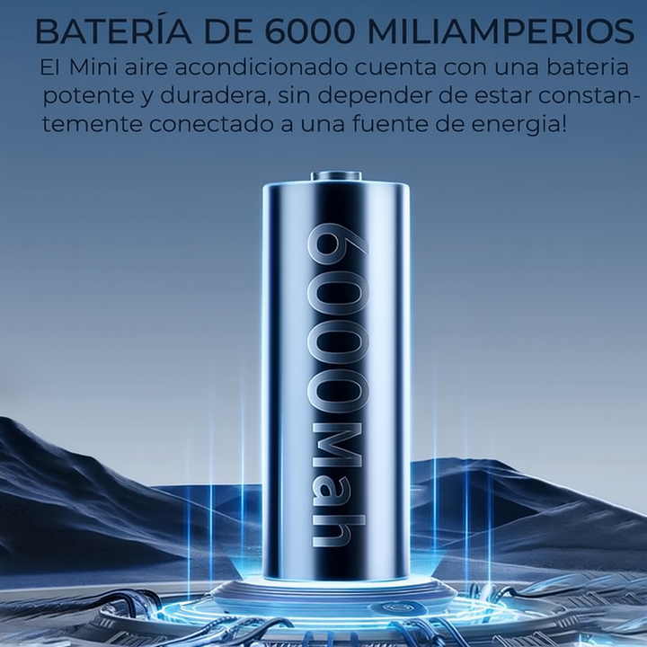 Mini Aire Acondicionado ClimaGo™. ¡Di Adiós al Calor Intenso y Disfruta de Aire Frío al Instante con Ahorro de Energía!