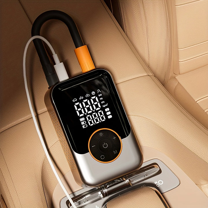 Compresor de Aire Portátil sin varillas para Neumáticos