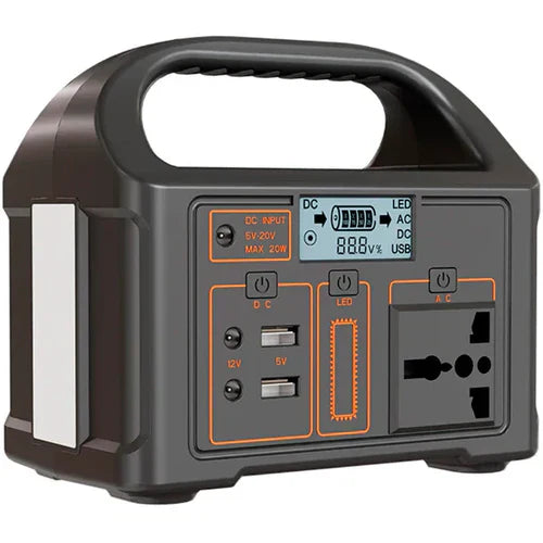 EnergyPro — carga laptops, luces y celulares sin ruido ni gasolina.