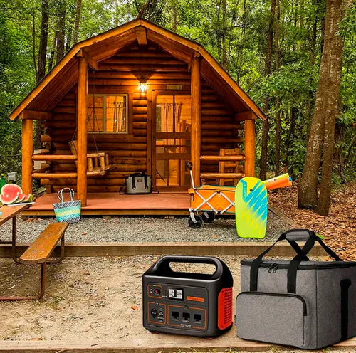 EnergyPro — carga laptops, luces y celulares sin ruido ni gasolina.