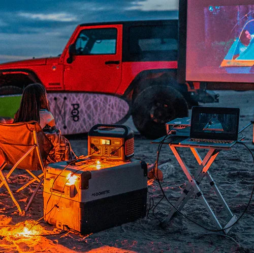 EnergyPro — carga laptops, luces y celulares sin ruido ni gasolina.